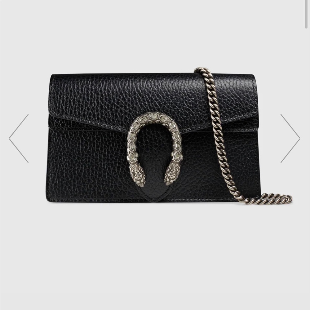 Gucci Dionysus mini black leather